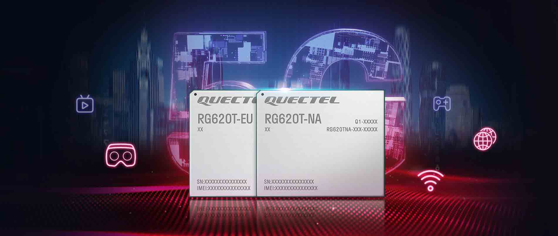 赋能全球5G FWA 市。琾p电子游戏官方网站基于MediaTek T830发布全新5G R16模组RG620T