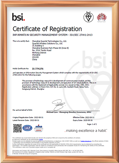 ISO/IEC 27001：信息安全管理体系